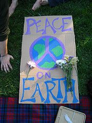 peace on earth poster